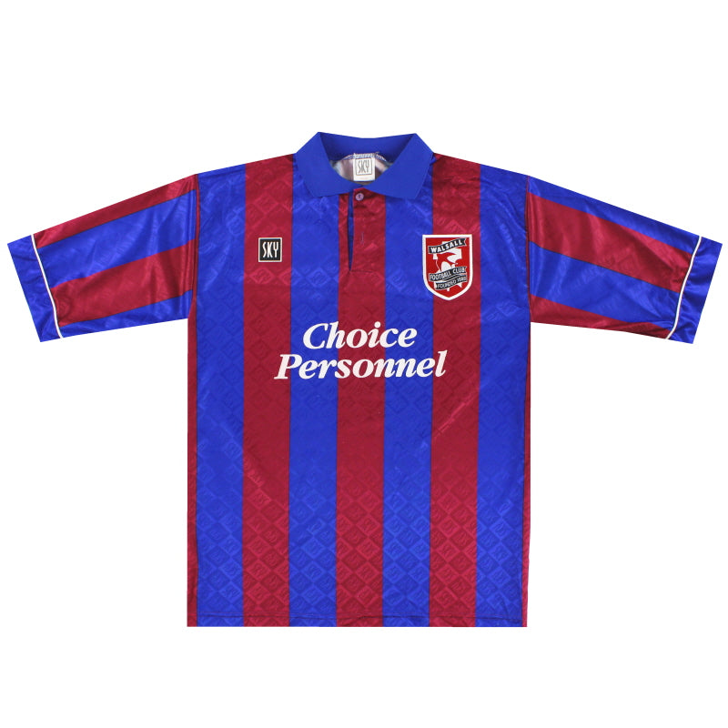 1995-96 Walsall Away Shirt M Football Shirt