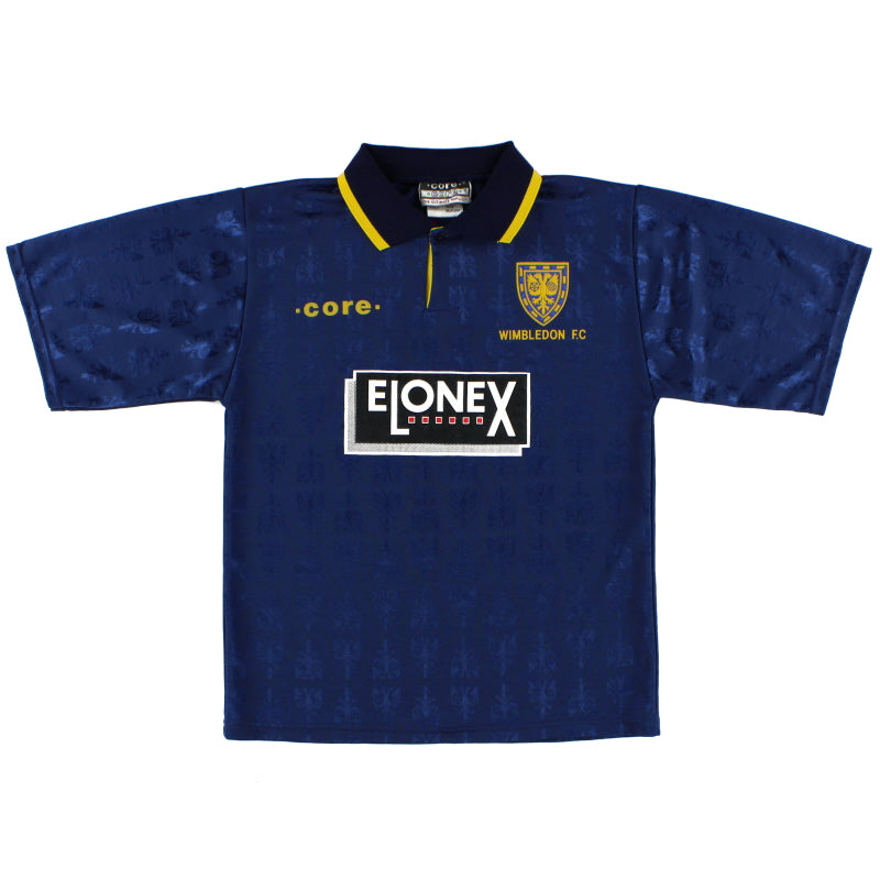 1995-96 Wimbledon Home Shirt S Football Shirt