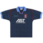 1995-97 Aston Villa Reebok Away Shirt *Mint* M Football Shirt