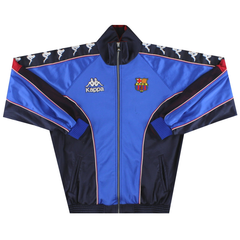 1997-98 Barcelona Kappa Track Jacket L Jacket