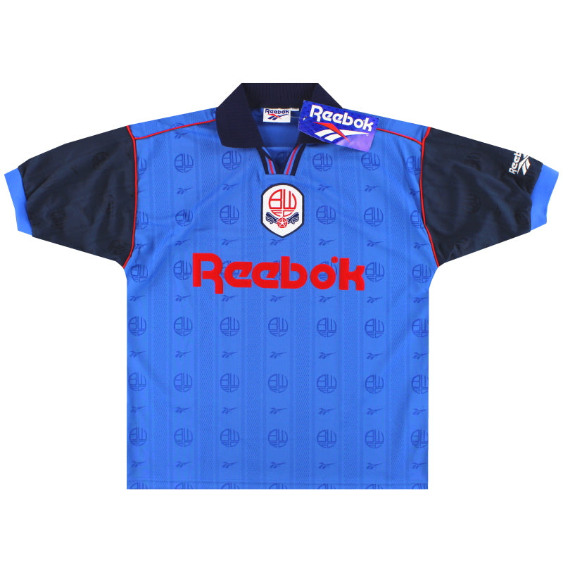 1995-97 Bolton Reebok Away Shirt *BNIB* L Football Shirt