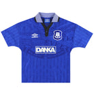 1995-97 Everton Umbro Home Shirt L.Boys Football Shirt