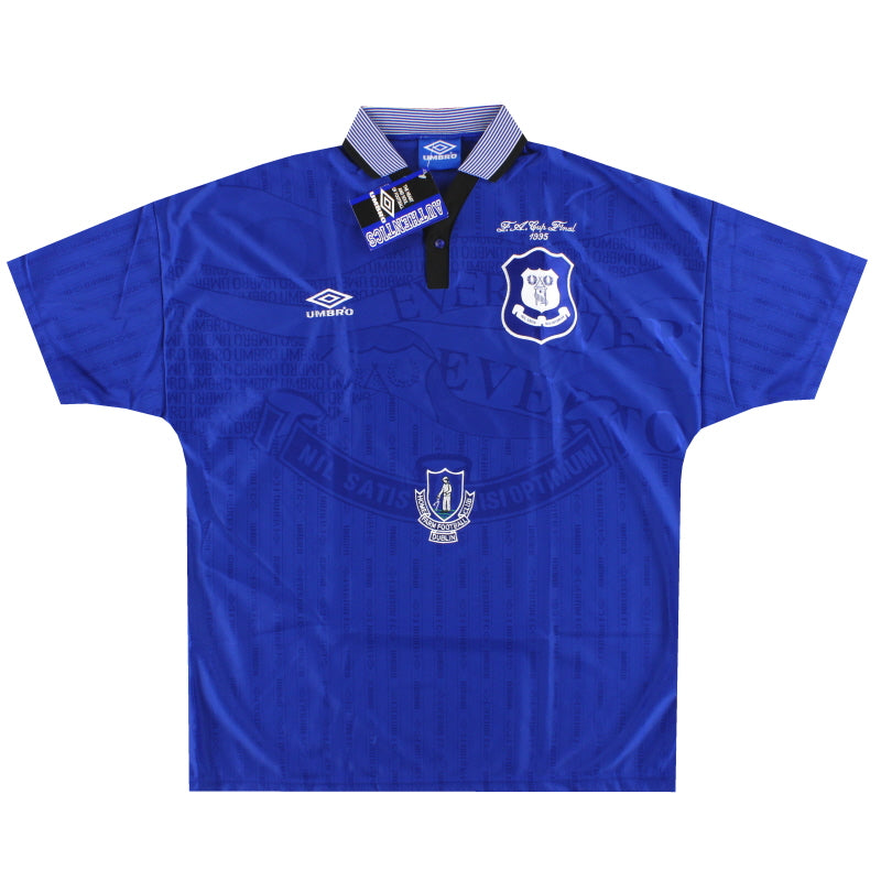 1995-97 Home Farm Everton Home Shirt 'FA Cup Final' *w/tags* XL Football Shirt