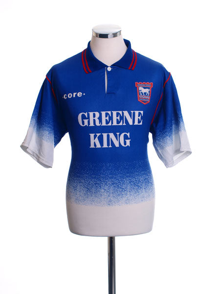 1995-97 Ipswich Home Shirt M Football Shirt