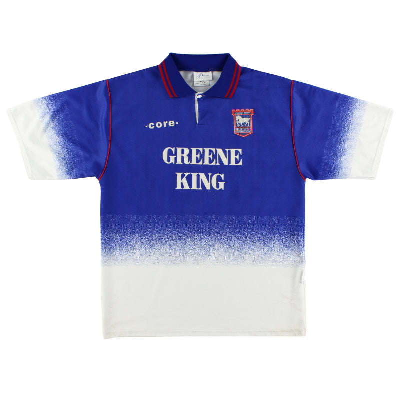 1995-97 Ipswich Home Shirt S Football Shirt