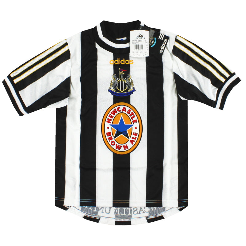 1997-98 Newcastle adidas Home Shirt *w/tags* M.Boys Football Shirt