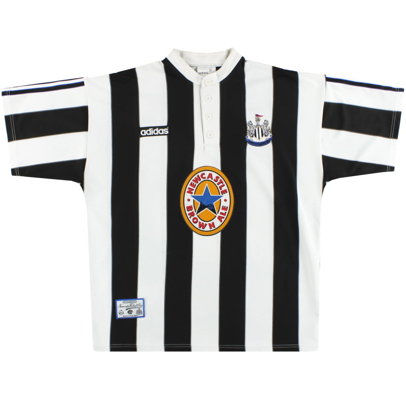 1995-97 Newcastle adidas Home Shirt S Football Shirt