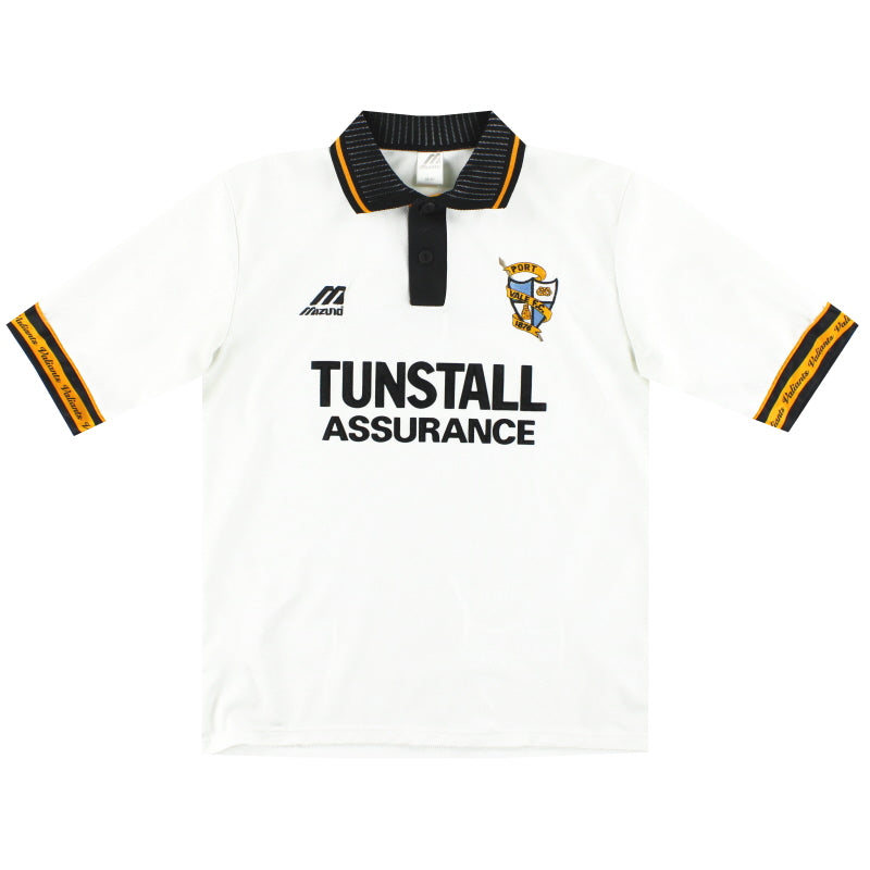 1995-97 Port Vale Mizuno Home Shirt M Football Shirt