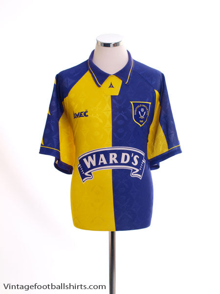 1995-97 Sheffield United Away Shirt L.Boys Football Shirt