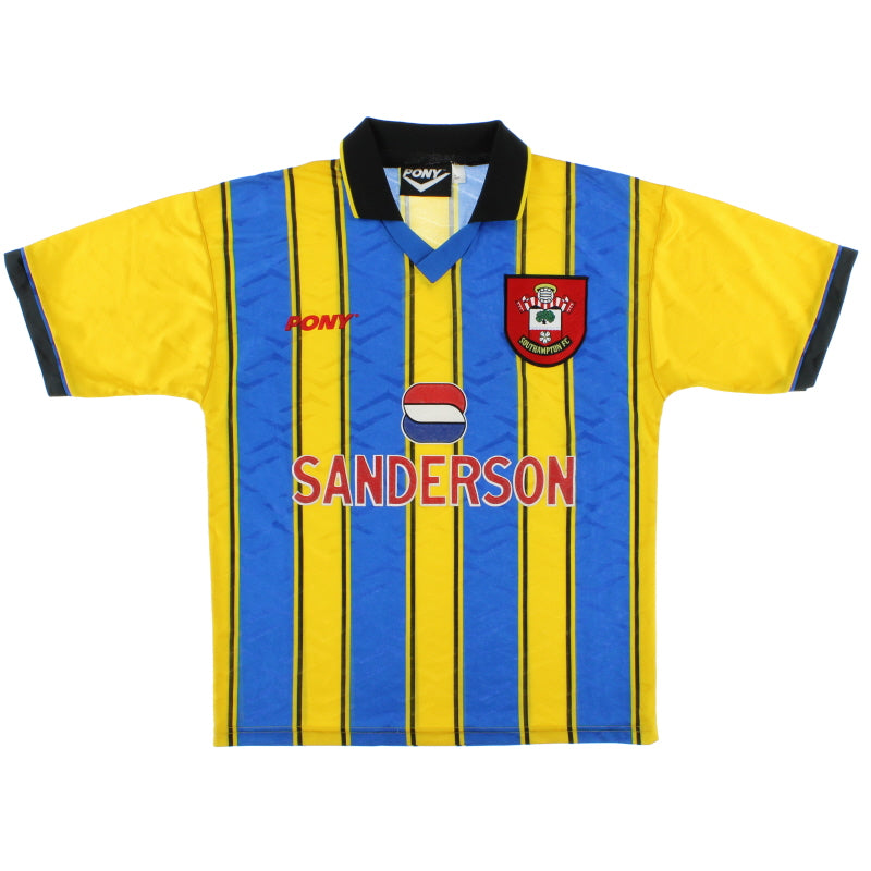 1995-97 Southampton Pony Away Shirt *Mint* XL Football Shirt