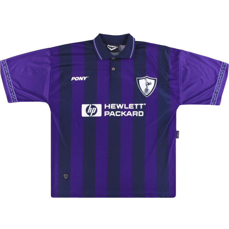 1995-97 Tottenham Pony Away Shirt XL Football Shirt