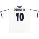 1995-97 Tottenham Pony Home Shirt Sheringham #10 XL Football Shirt