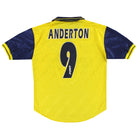 1995-97 Tottenham Pony Third Shirt Anderton #9 S Football Shirt