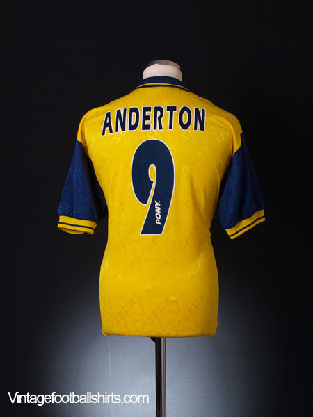 1995-97 Tottenham Third Shirt Anderton #9 M Football Shirt