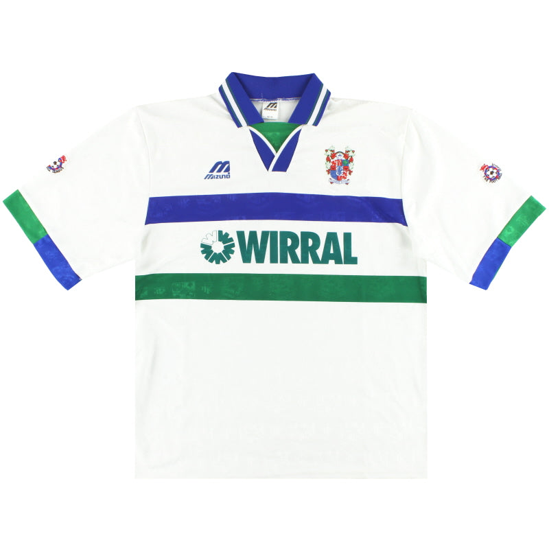 1995-97 Tranmere Rovers Mizuno Player Issue Home Shirt #5 L Football Shirt