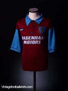 1995-97 West Ham Centenary Home Shirt S Football Shirt