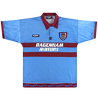 1995-97 West Ham Pony Away Shirt XL Football Shirt