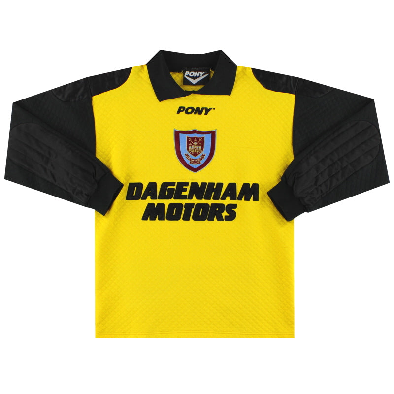 1995-97 West Ham Pony Centenary Goalkeeper Shirt S Football Shirt