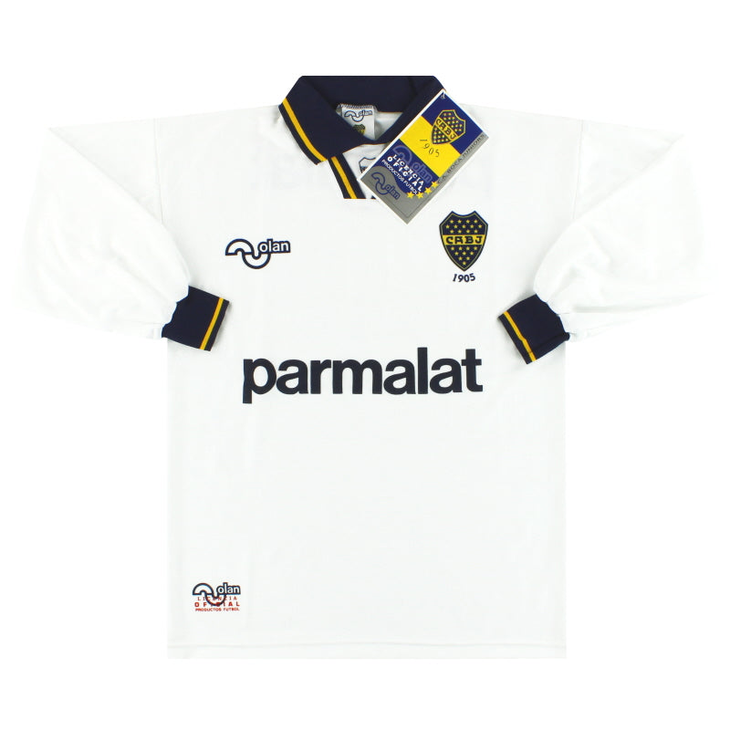 1995 Boca Juniors '90th Anniversary' Away Shirt *w/tags* L/S S Football Shirt