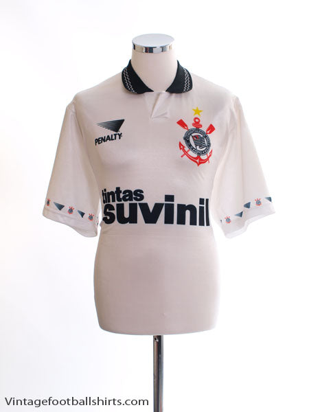 1995 Corinthians Home Shirt #7 L Football Shirt