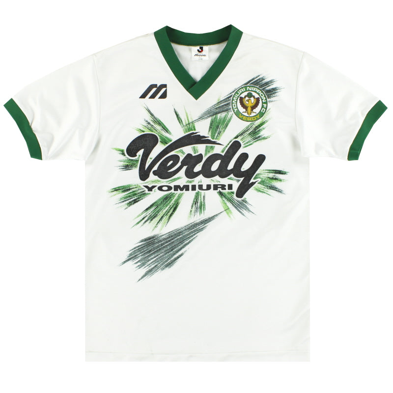 1995 Verdy Kawasaki Mizuno Away Shirt M Football Shirt