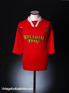 1995 Wrexham 'Welsh Cup Winners' Home Shirt L Football Shirt