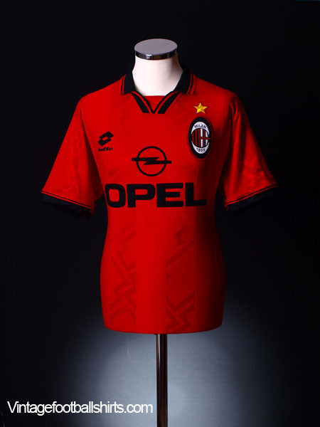 1996-97 AC Milan Fourth Shirt *BNWT* M Football Shirt