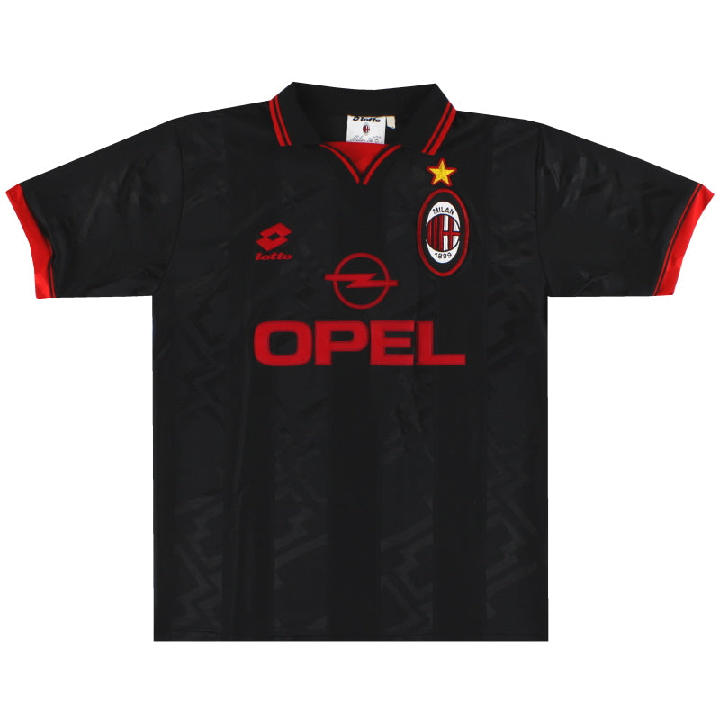 1996-97 AC Milan Lotto Third Shirt XL Football Shirt