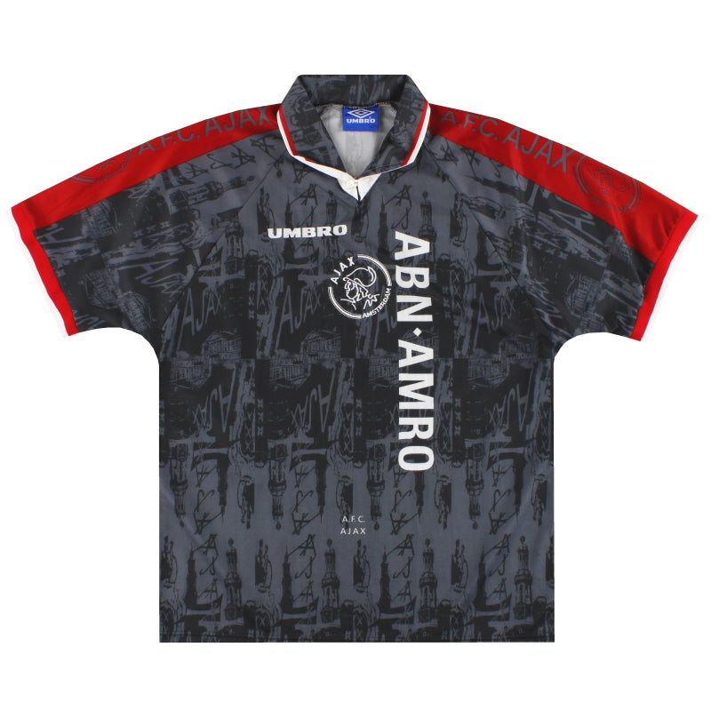 1996-97 Ajax Umbro Away Shirt *Mint* XL Football Shirt