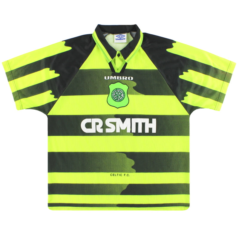 1996-97 Celtic Umbro Away Shirt XL Football Shirt