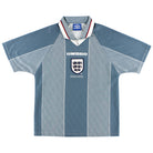 1996-97 England Umbro Away Shirt L.Boys Football Shirt