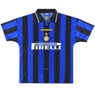 1996-97 inter Milan Umbro Home Shirt L Football Shirt