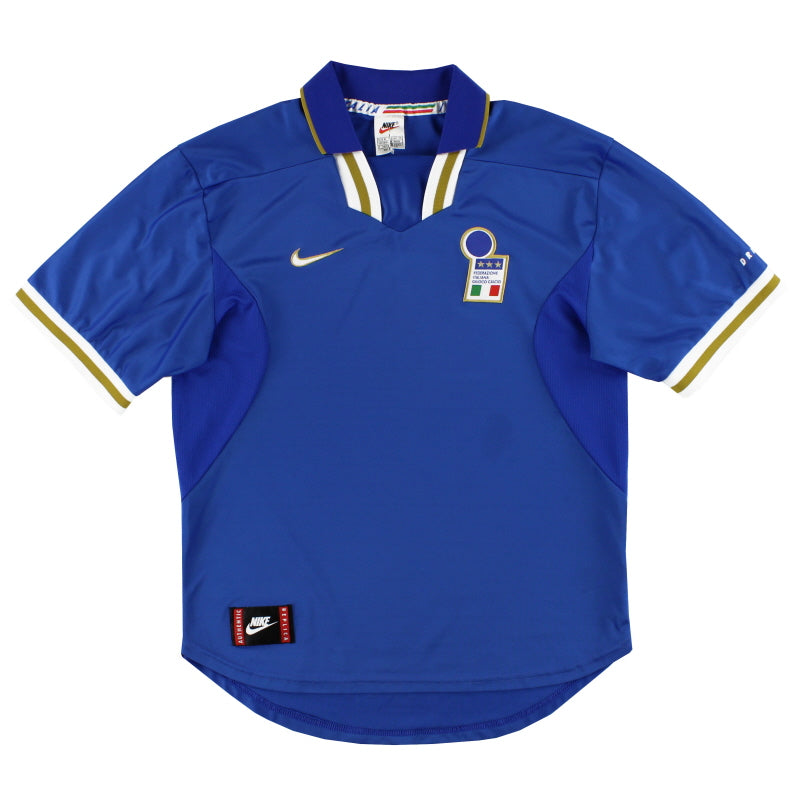 1996-97 Italy Nike Home Shirt S Football Shirt