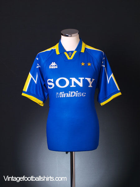 1996-97 Juventus Away Shirt L Football Shirt