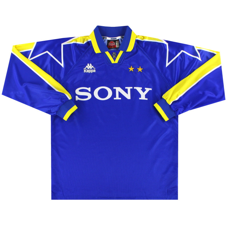 1996-97 Juventus Kappa Away Shirt L/S XL Football Shirt