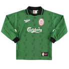 1996-97 Liverpool Reebok Goalkeeper Shirt Y Football Shirt