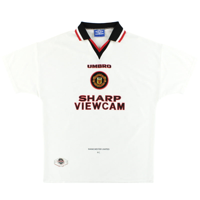 1996-97 Manchester United Umbro Away Shirt XXL Football Shirt