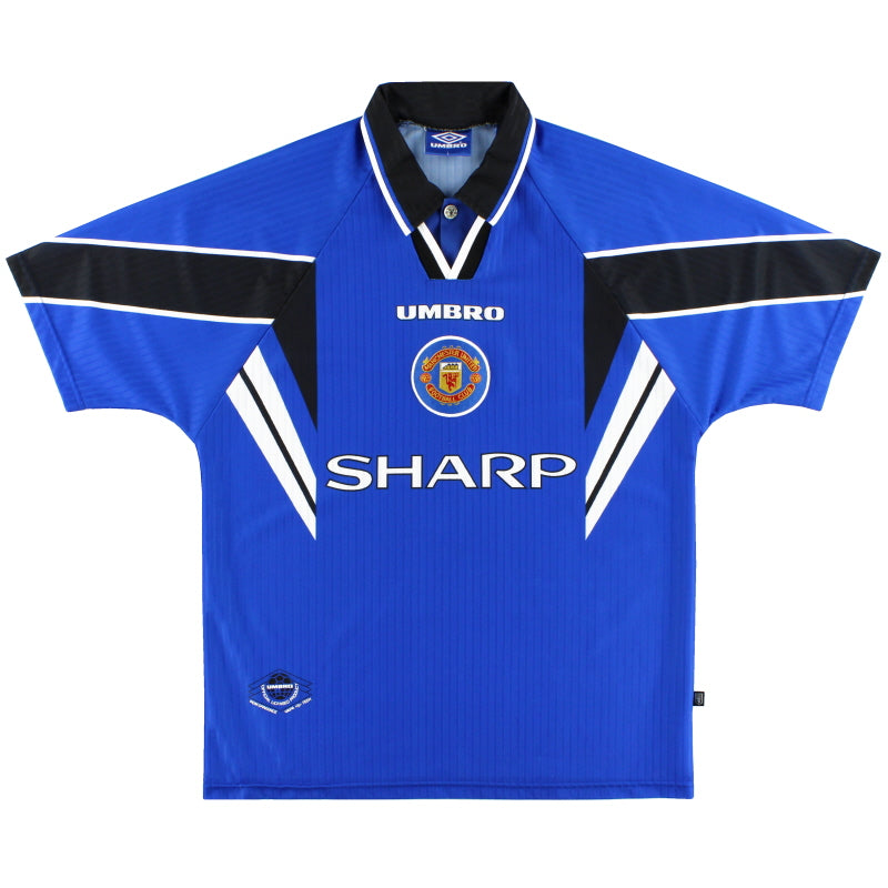 1996-97 Manchester United Umbro Third Shirt M Football Shirt