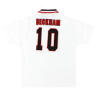 1996-97 Manchester United Umbro Away Shirt Beckham #10 L Football Shirt