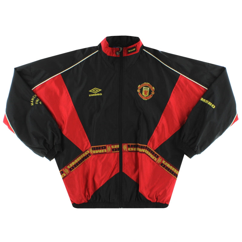 1996-97 Manchester United Umbro Rain Jacket L Jacket