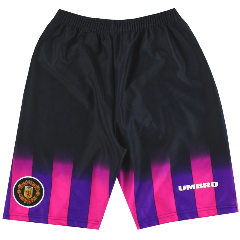 1996-97 Manchester United Umbro Goalkeeper Shorts M Football Shirt