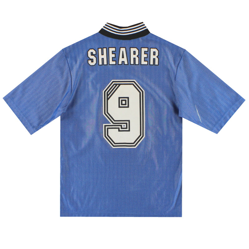 1996-97 Newcastle adidas Away Shirt Shearer #9 S Football Shirt