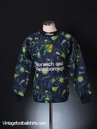 1996-97 Norwich City Goalkeeper Shirt L/S M Football Shirt