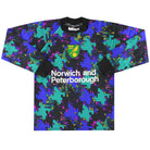 1996-97 Norwich City Mitre Goalkeeper Shirt S Football Shirt