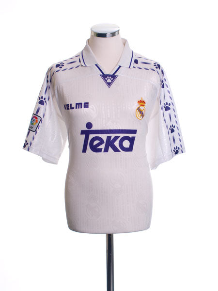 1996-97 Real Madrid Home Shirt XL Football Shirt