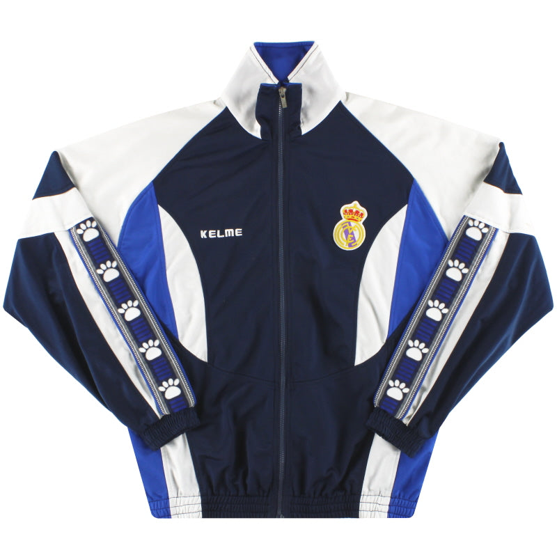 1996-97 Real Madrid Kelme Track Jacket L Jacket