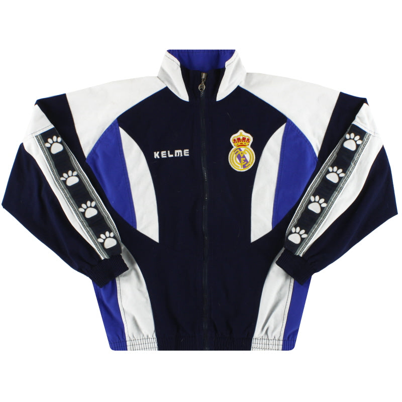 1996-97 Real Madrid Kelme Track Jacket XS Jacket