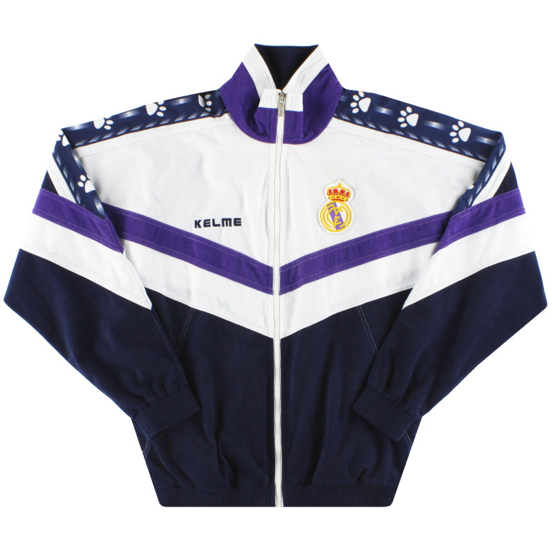 1996-97 Real Madrid Kelme Track Jacket S Jacket