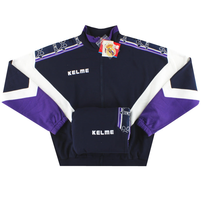 1996-97 Real Madrid Kelme Tracksuit *w/tags* XL Tracksuit