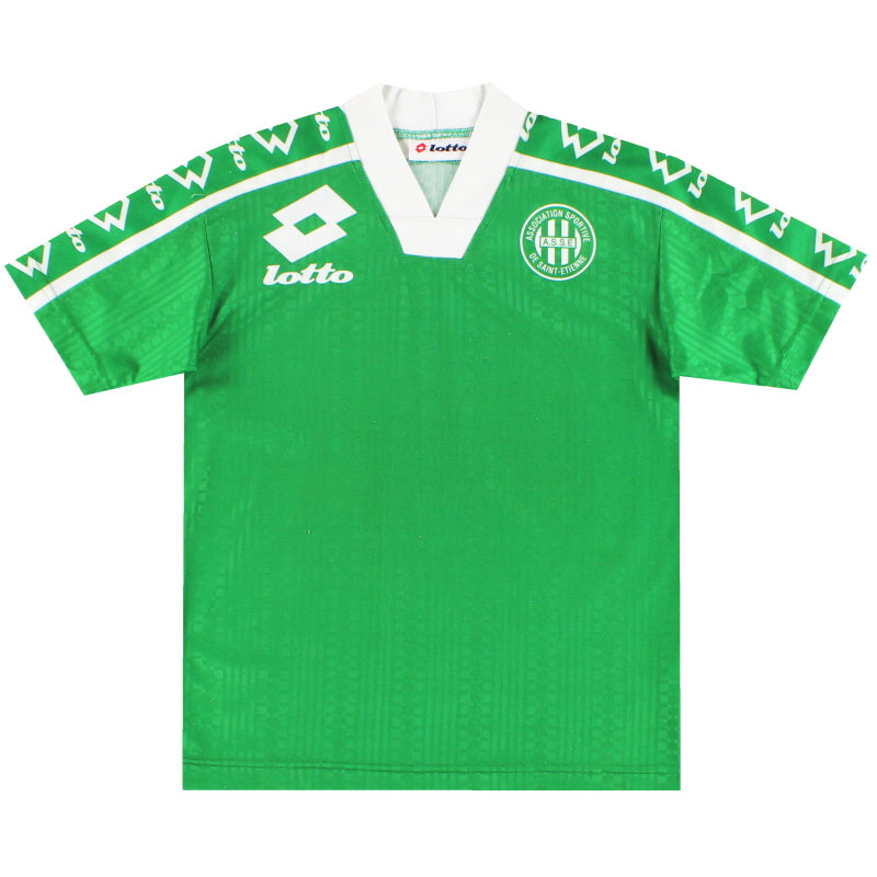 1996-97 Saint Etienne Lotto Training Shirt XL.Boys Training Shirt